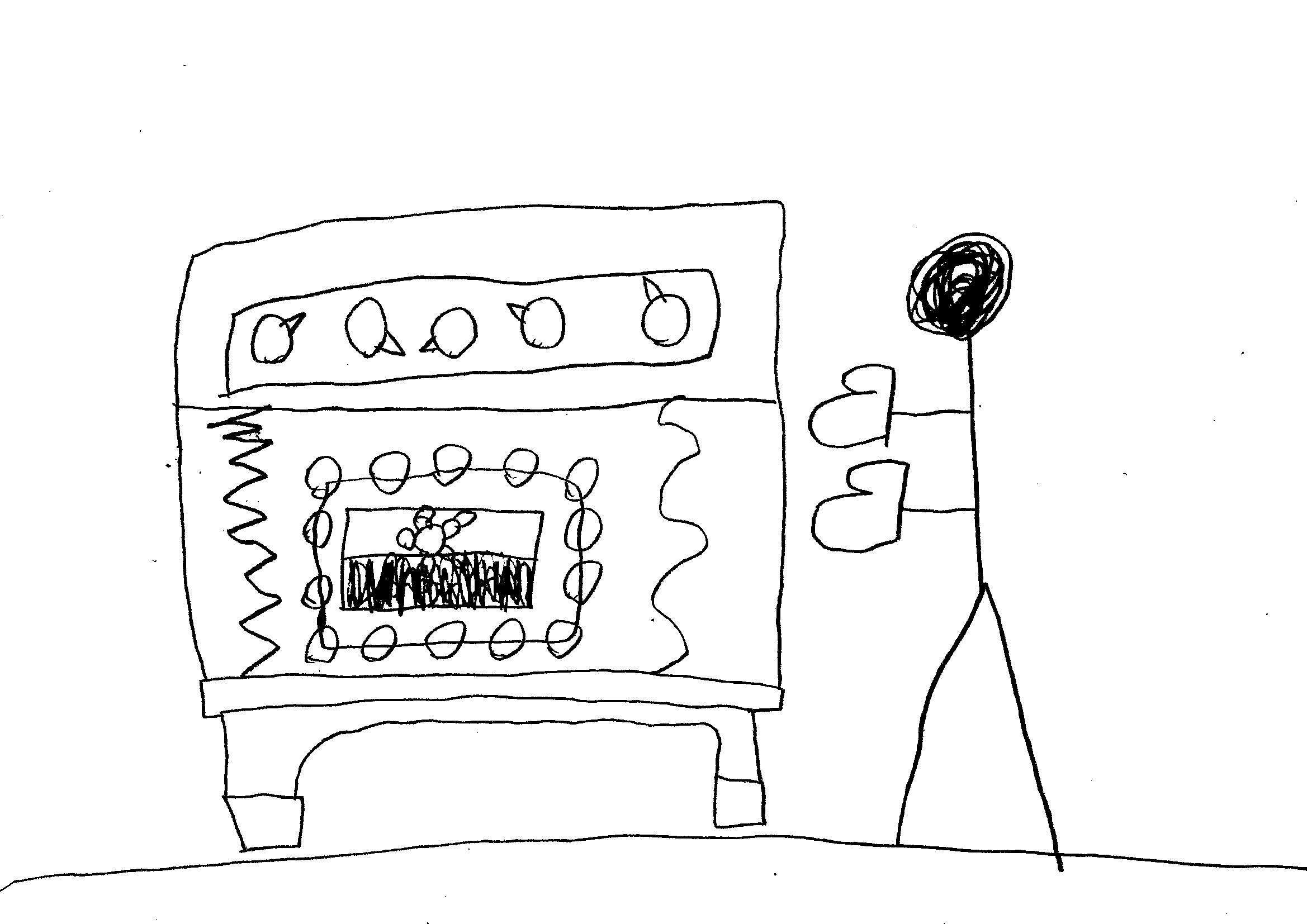 Disegni Da Colorare Bambini I Forno