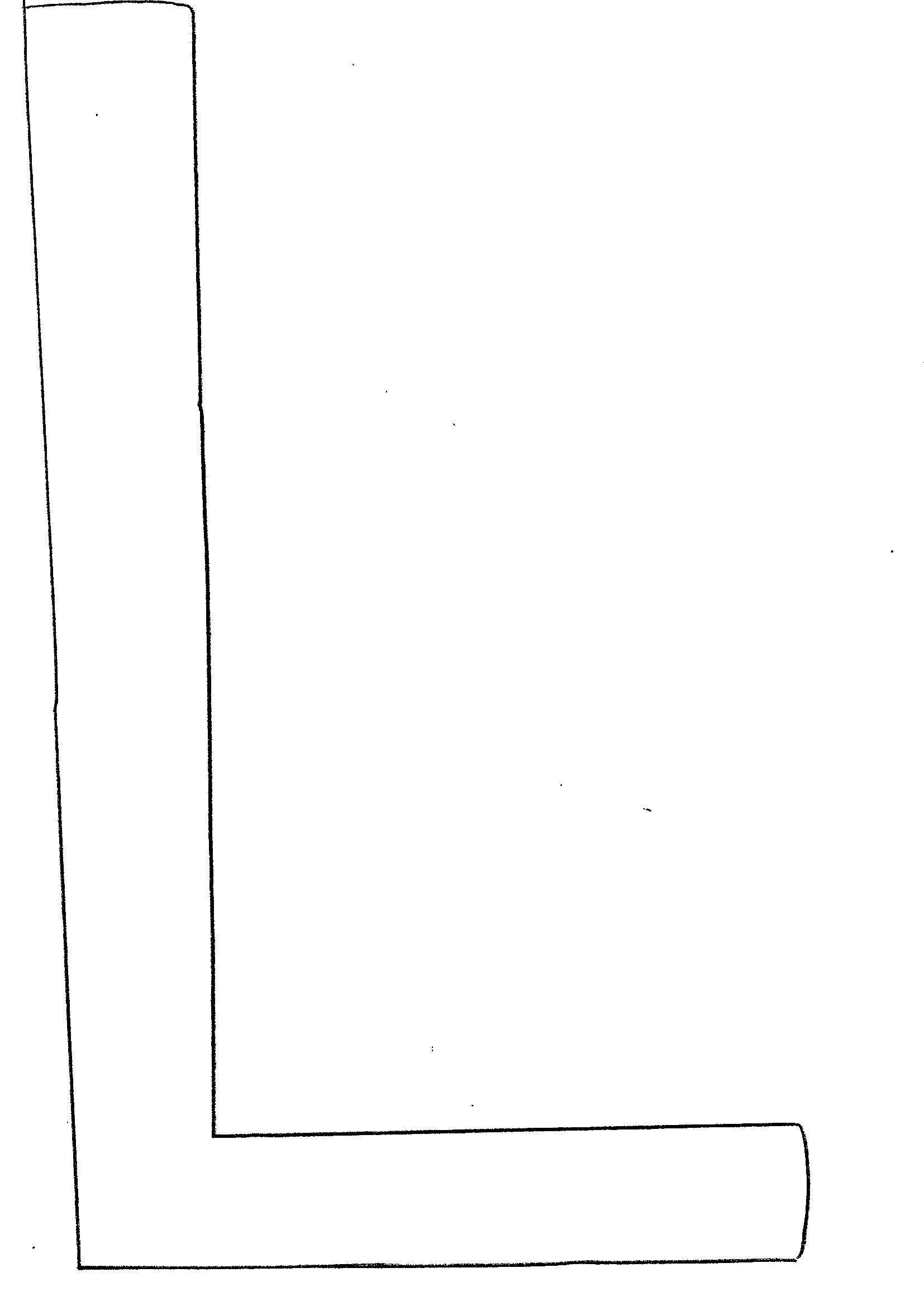 Disegni Da Colorare Bambini I Lettera L