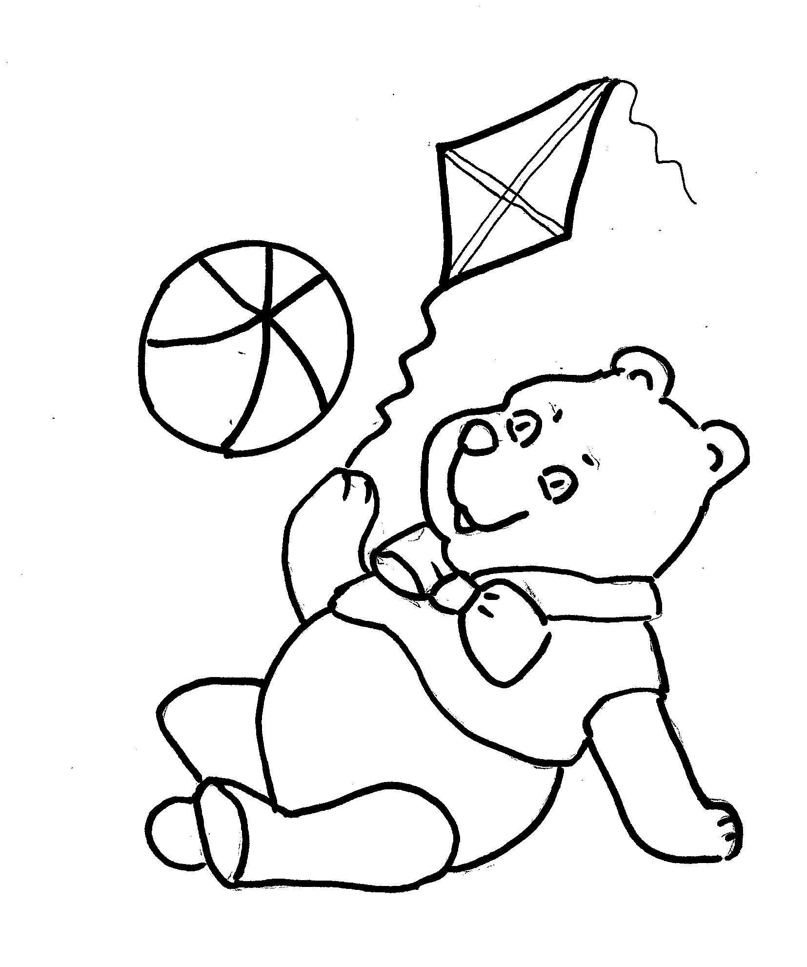 Disegni Da Colorare Bambini I Orsacchiotto