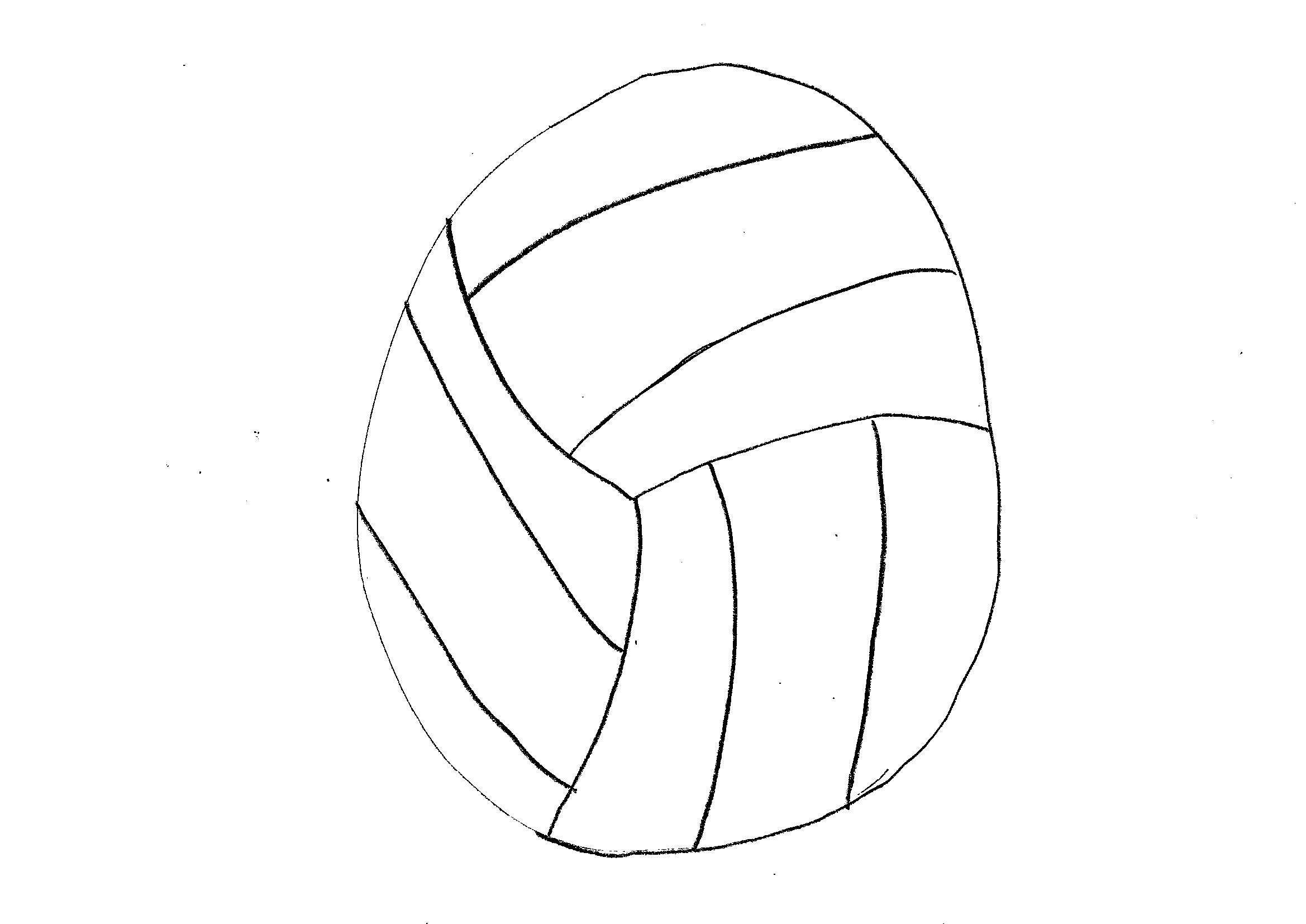 Disegni Da Colorare Bambini I Pallone Pallavolo