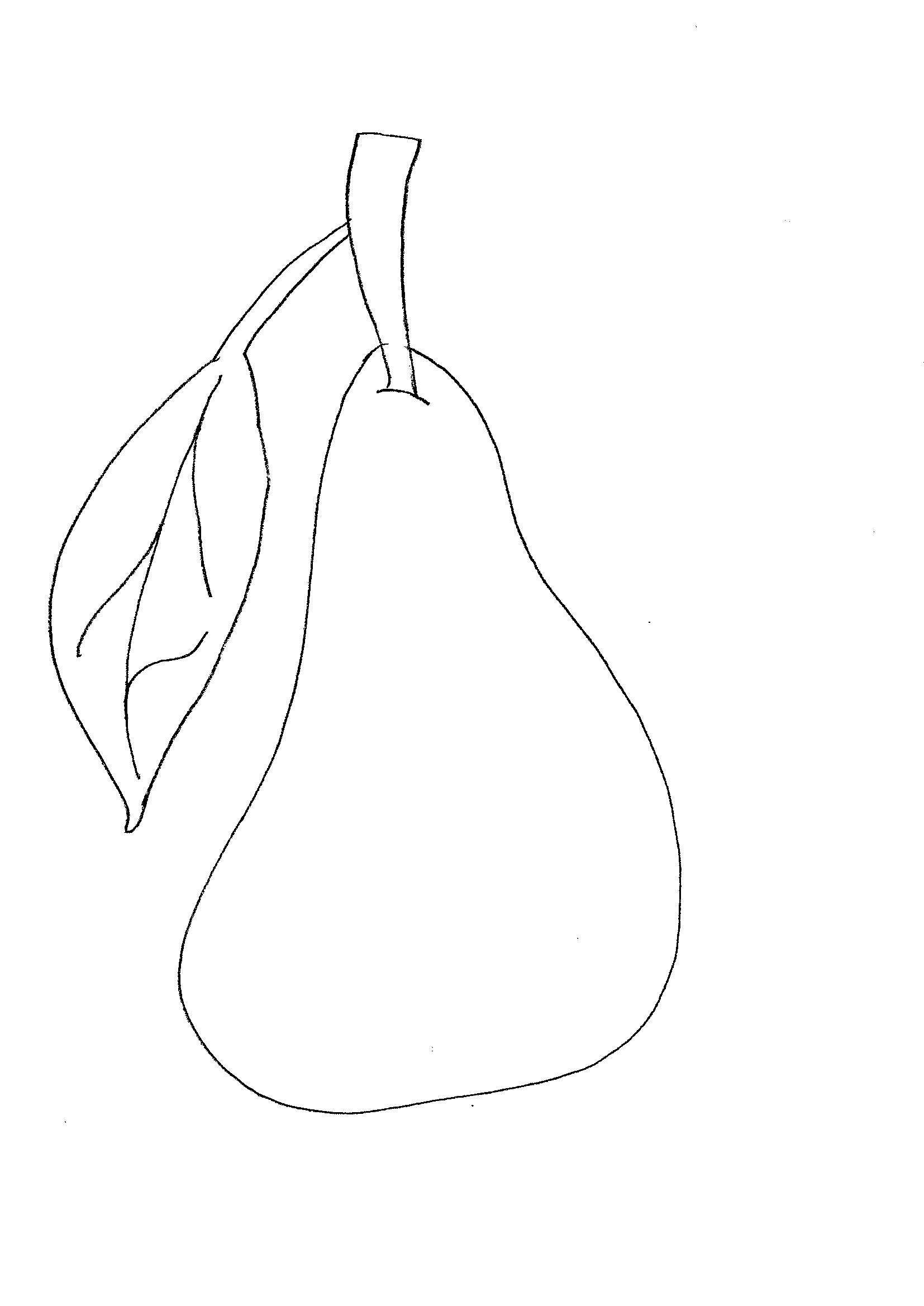 Disegni Da Colorare Bambini I Pera