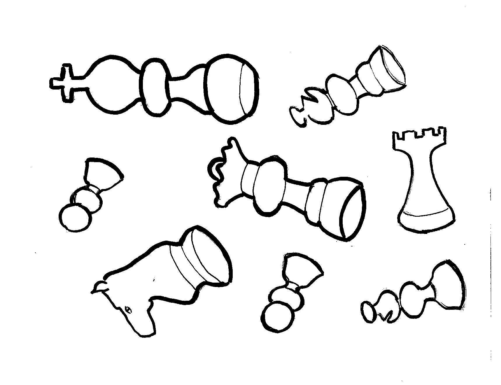Disegni Da Colorare Bambini I Scacchi